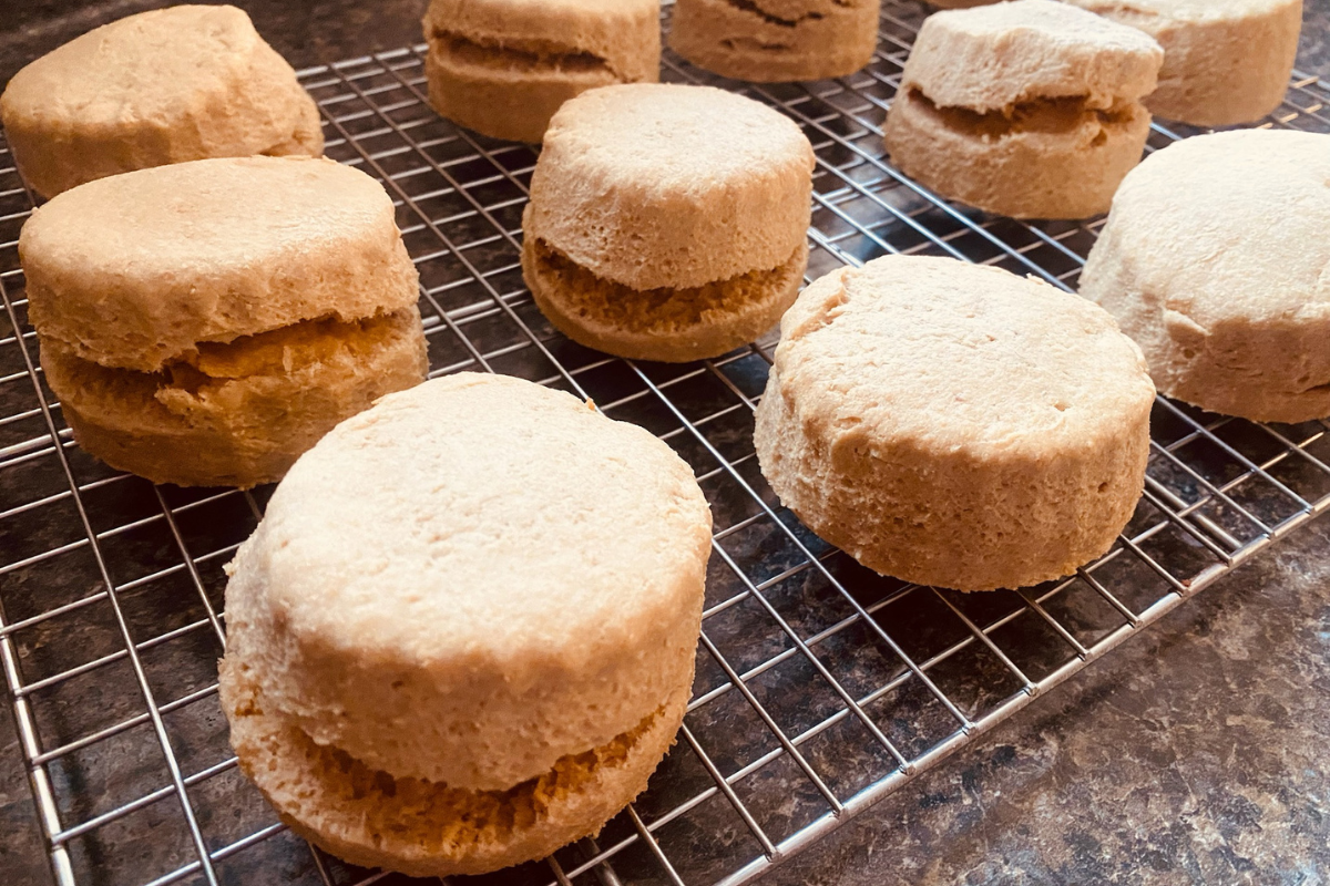Freshly Milled Whole Grain Soft Buttery Biscuit Recipe